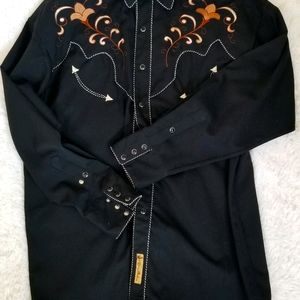 Larry Mahan western long sleeved